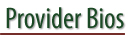 Provider bios