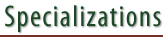 specializations
